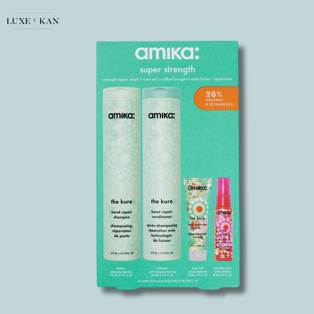 AMIKA super strength wash + care set