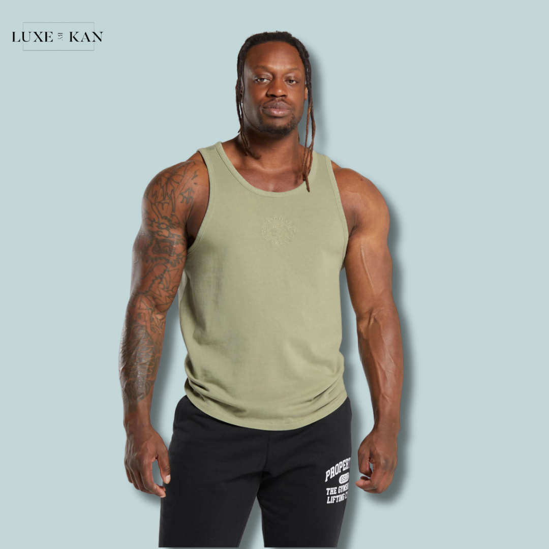 GYMSHARK MEN PREMIUM LEGACY TANK
Regular