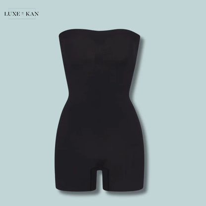Skims Seamless Sculpt Strapless Shortie Bodysuit