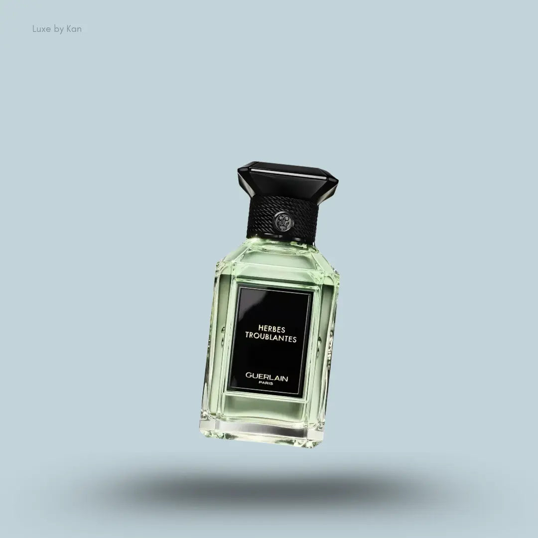 Guerlain L'Art & La Matiere Herbes Troublantes Eau de Parfum 100ml square refillable bottle fresh aromatic fragrance India
