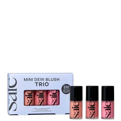 SAIE Mini Dew Blush Trio