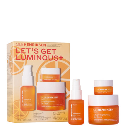 OLE HENRIKSEN LET'S GET LUMINOUS BRIGHTENING VITAMIN C ESSENTIALS SET