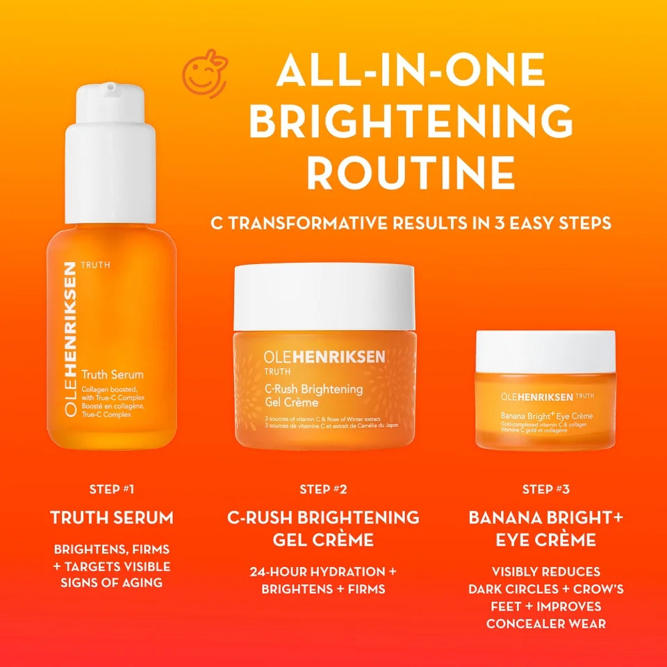 OLE HENRIKSEN LET'S GET LUMINOUS BRIGHTENING VITAMIN C ESSENTIALS SET