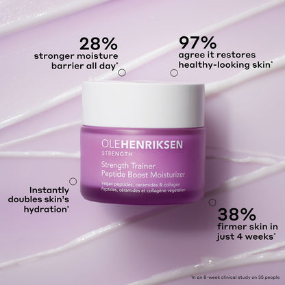 OLE HENRIKSEN STRENGTH TRAINER PEPTIDE BOOST MOISTURISER 50ML