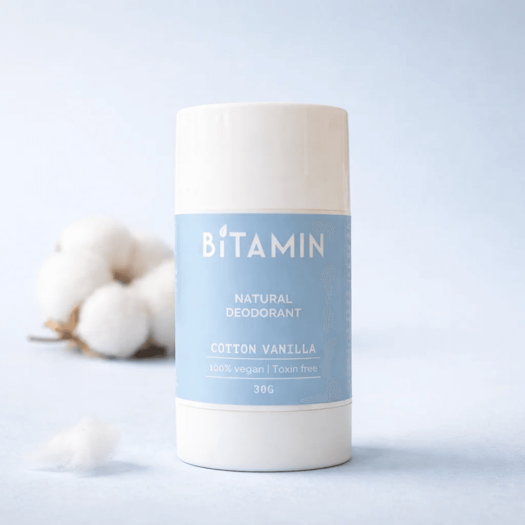 Bitamin Cotton Vanilla Natural Deodorant 30g