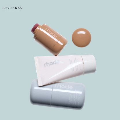 Rhode the glam on + off set Three glam essentials