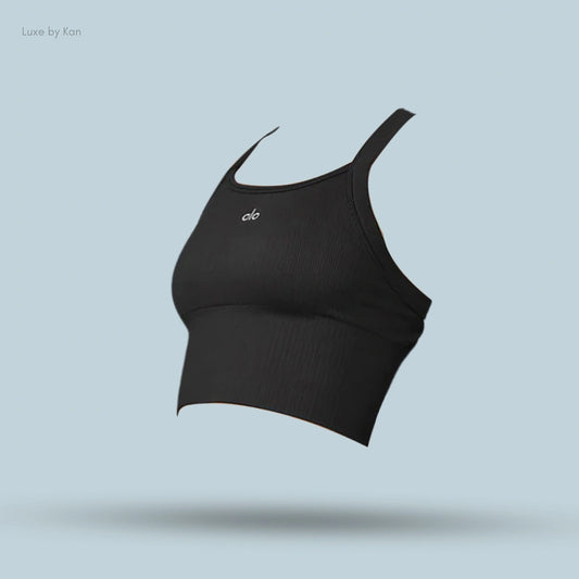Alo Seamless Ribbed Favorite Bra Tank