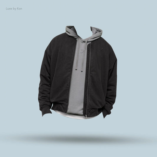 Gymshark Power Washed Jersey Track Jacket