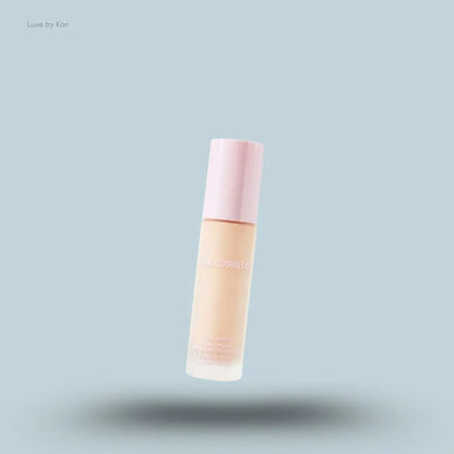 Kylie Cosmetics Power Plush Long-Wear Foundation 30ml bottle on blue background — LBK India