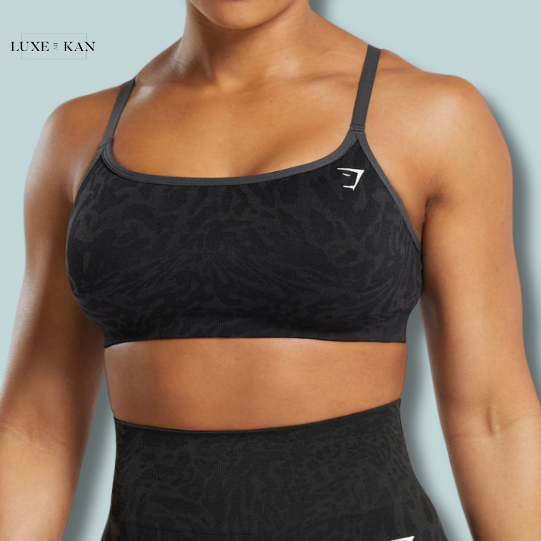 GYMSHARK ADAPT SAFARI SEAMLESS SPORTS BRA