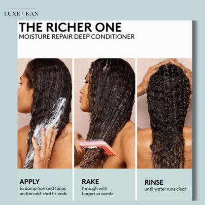 FENTY BEAUTY
The Richer One moisture repair deep conditioner 340ml