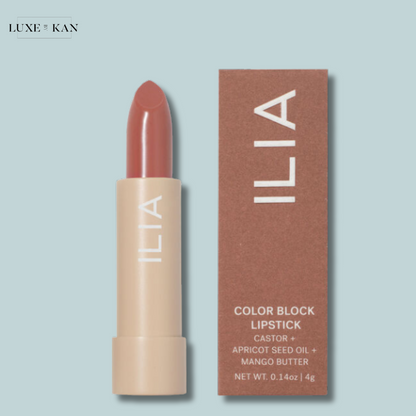 ILIA BEAUTY 
Colour block Lipstick