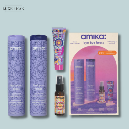 AMIKA 
Bye Bye Brass Wash + Care Set (610ML)