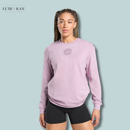 GYMSHARK Legacy Oversized Long Sleeve Top
oversized fit