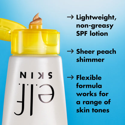 E.L.F. COSMETICS
Skin Suntouchable! Whoa Glow SPF30 50ml