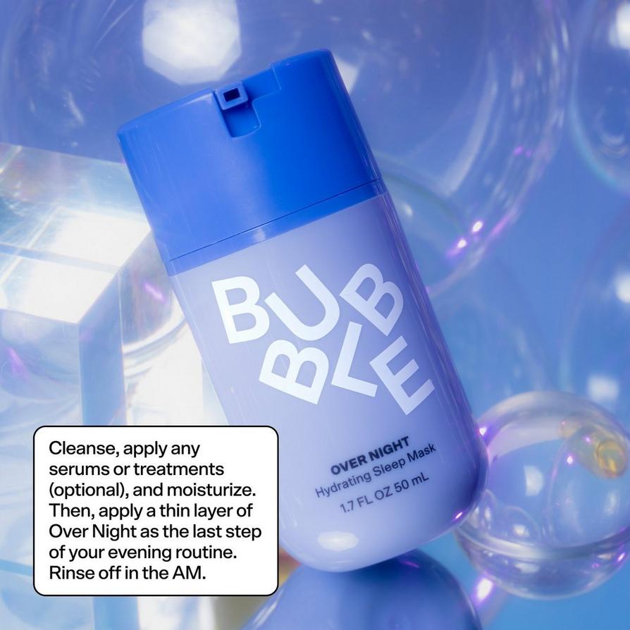 Bubble Skincare Over Night Hydrating Sleep Mask 50ml