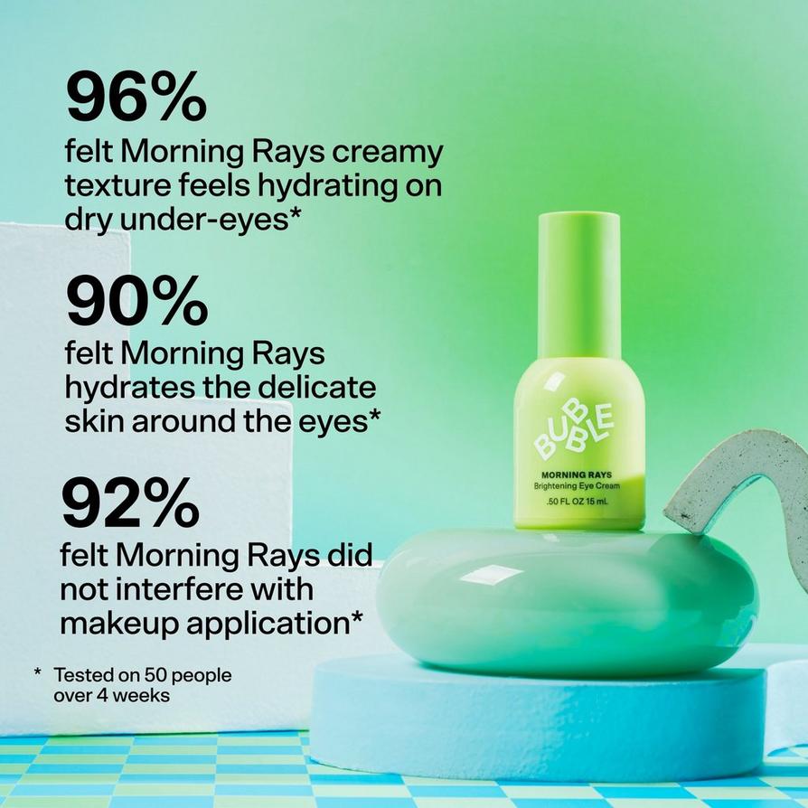 Bubble Skincare Morning Rays Brightening Eye Cream 15ml