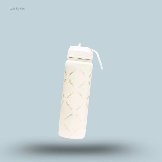 Lululemon Back to Life Sport Bottle 24oz Straw Lid Print