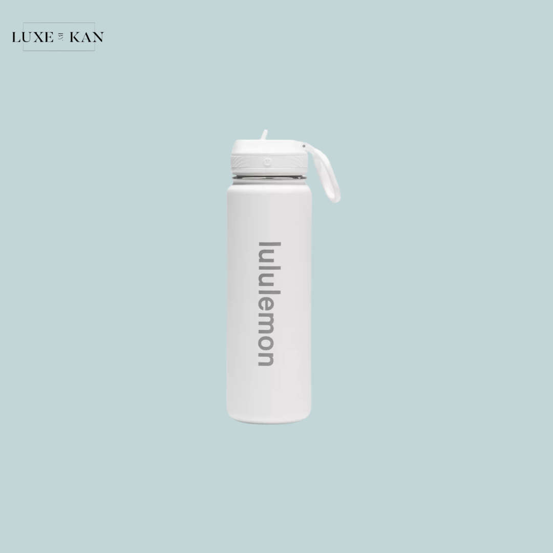 Lululemon Back to Life Sport Bottle 24oz Straw Lid
