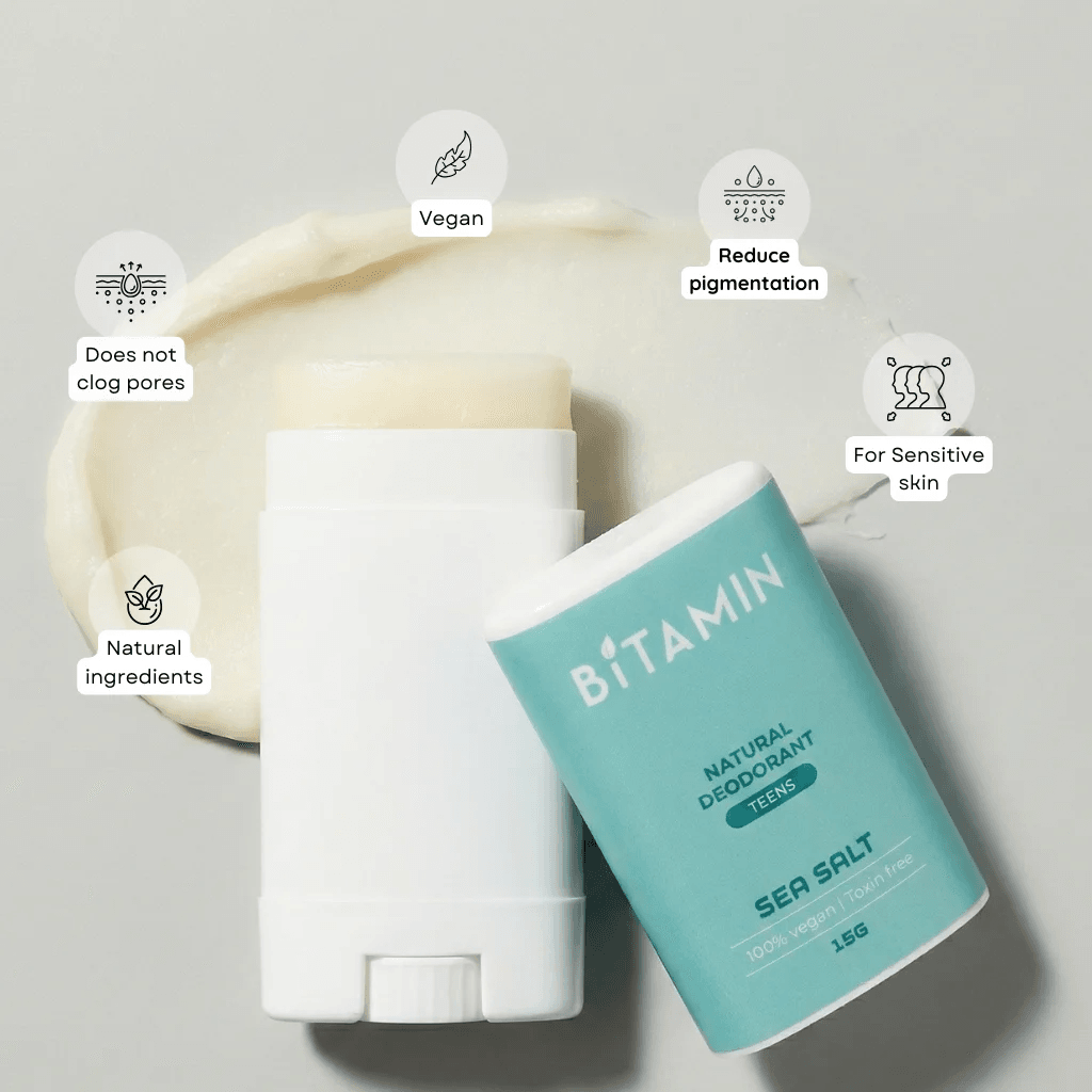 Bitamin Seasalt Teens Natural Deodorant 15g