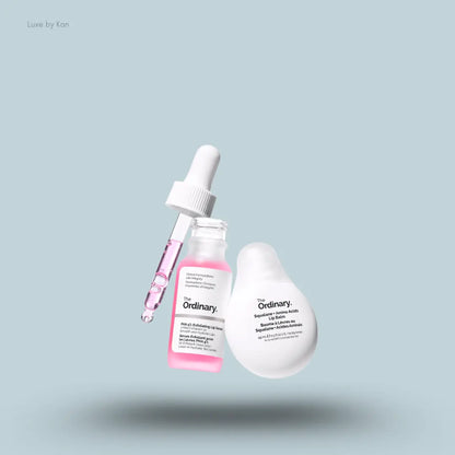 The Ordinary Smooth & Hydrate Lip Duo two-piece lip serum and lip balm set