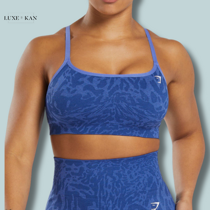 GYMSHARK ADAPT SAFARI SEAMLESS SPORTS BRA