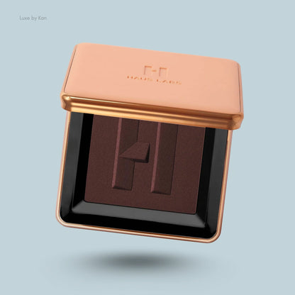 HAUS LABS Power Sculpt Velvet Bronzer مع زهرة العطاس المخمرة
