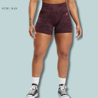 GYMSHARK ADAPT CAMO SEAMLESS SHORTS