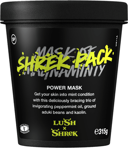 Lush Cosmetics Shrek Pack - Limited Edition Mask of Magnaminty Self-Preserving face and body mask