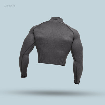 Gymshark Element Baselayer Mock Neck Long Sleeve T-Shirt