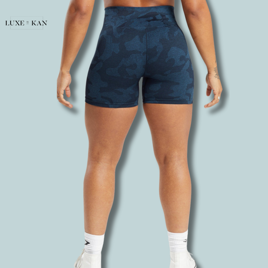 GYMSHARK ADAPT CAMO SEAMLESS SHORTS