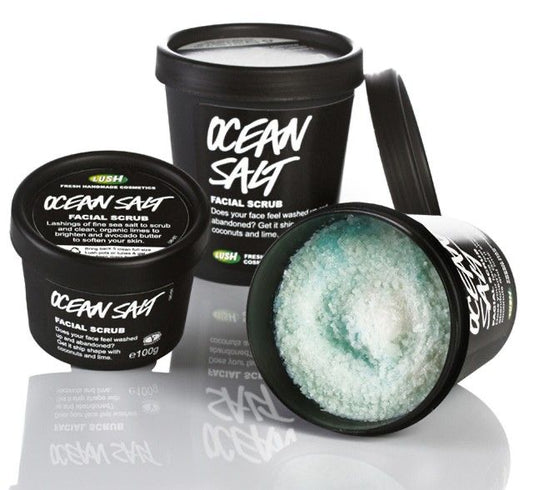 Lush Cosmetics Ocean Salt
FACE AND BODY SCRUB