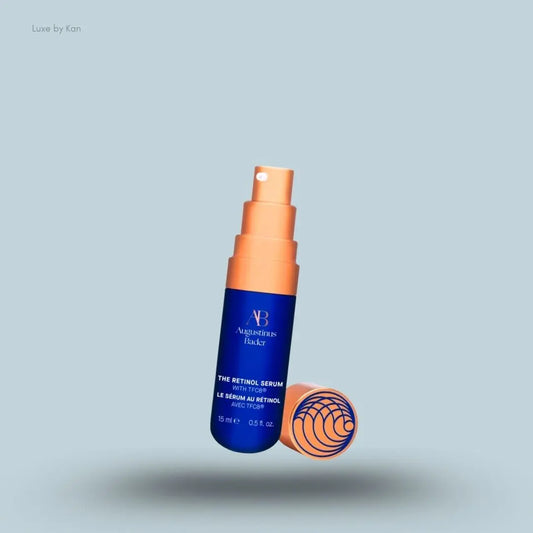 Augustinus Bader The Retinol Serum 7ml blue bottle with open golden cap India