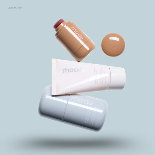 Rhode the glam on + off set Three glam essentials