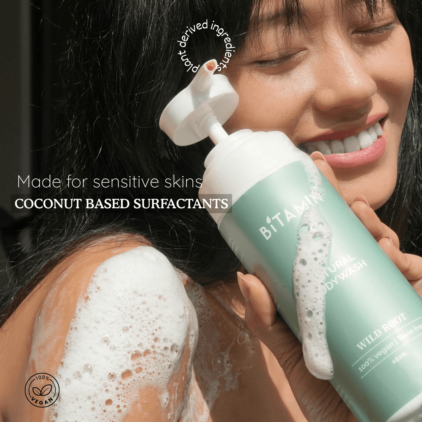 Bitamin Wild root Natural Bodywash 400 ml