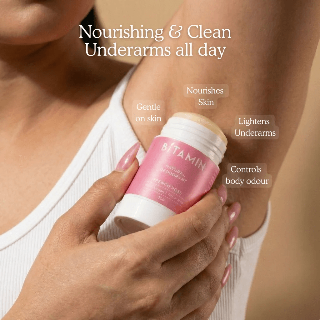 Bitamin French Rose  Natural Deodorant   30g