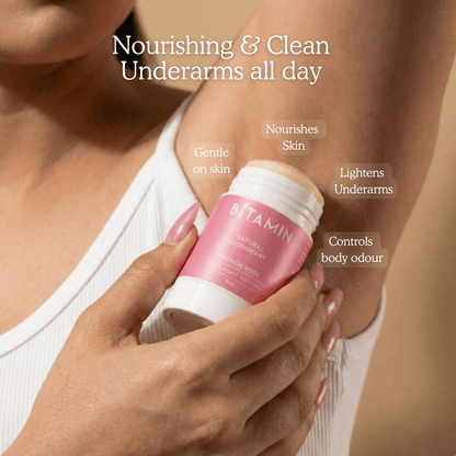 Bitamin French Rose  Natural Deodorant   30g