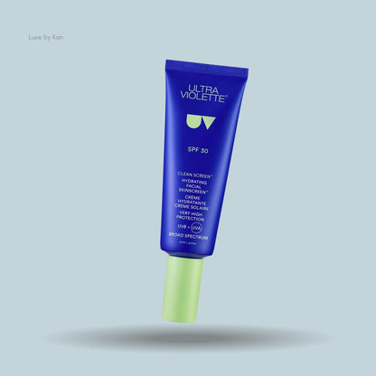 ULTRA VIOLETTE CLEAN SCREEN FRAGRANCE FREE SENSITIVE FACIAL SKINSCREEN SPF 30