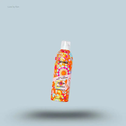  Amika Perk Up Dry Shampoo bottle on blue background — Luxe by Kan India