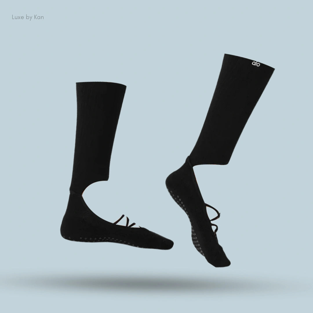 Alo Women's Strappy Siren Grip Sock