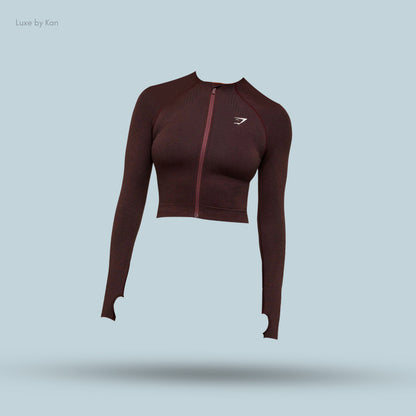 Gymshark Vital Midi Zip Up Jacket