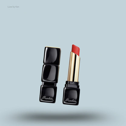 Guerlain  Kisskiss  Tender  Matte  16 Hour Comfort  Lightweight Luminous Matte Lipstick  2.8G