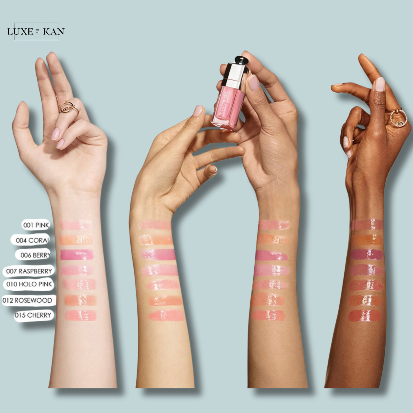 Dior lip oil shades