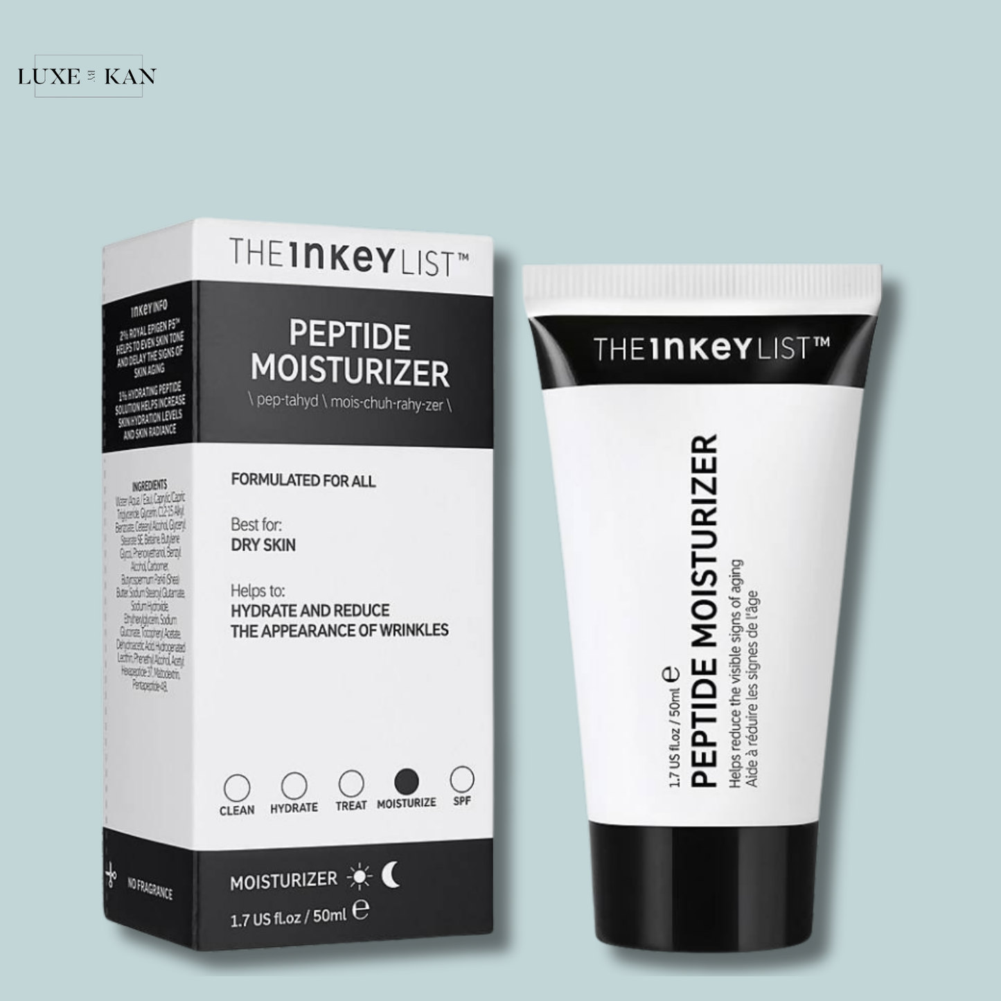 The Inkey List Peptide Moisturizer 50ml