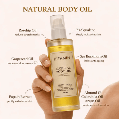 Bitamin Natural Body Oil 100 ml