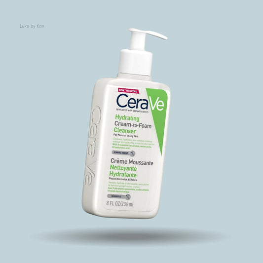 CeraVe Hydrating Cream-To-Foam Cleanser For Normal To Dry Skin