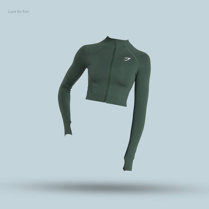 Gymshark Vital Midi Zip Up Jacket
