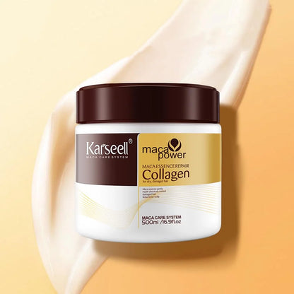 Karseell Collagen Hair Treatment Mask with Argan Oil for Intense Hydration and Repair 500g