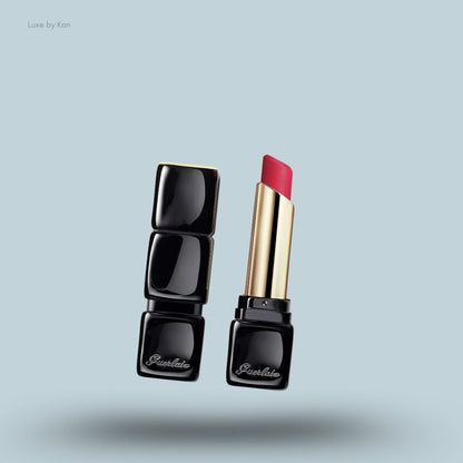 Guerlain  Kisskiss  Tender  Matte  16 Hour Comfort  Lightweight Luminous Matte Lipstick  2.8G