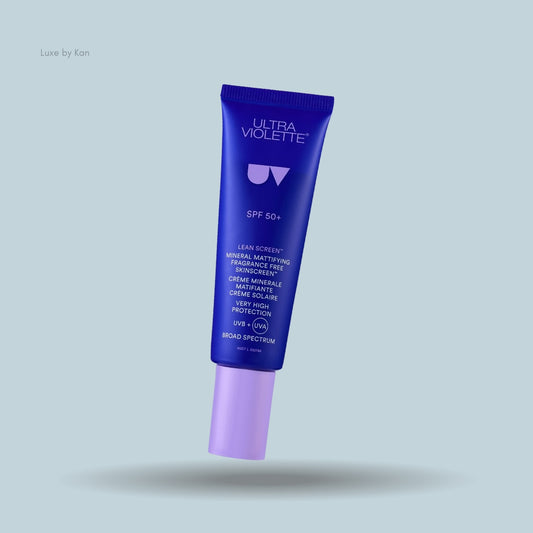 ULTRA VIOLETTE LEAN SCREEN MINERAL MATTIFYING FRAGRANCE FREE SKINSCREEN SPF 50+